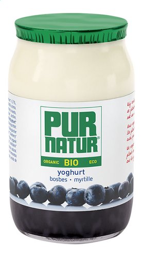 Pur Natur Yoghurt bosbes bio 150g